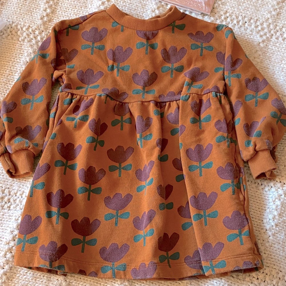 Hanna Anadersson toddler girls size 4 tulip dress